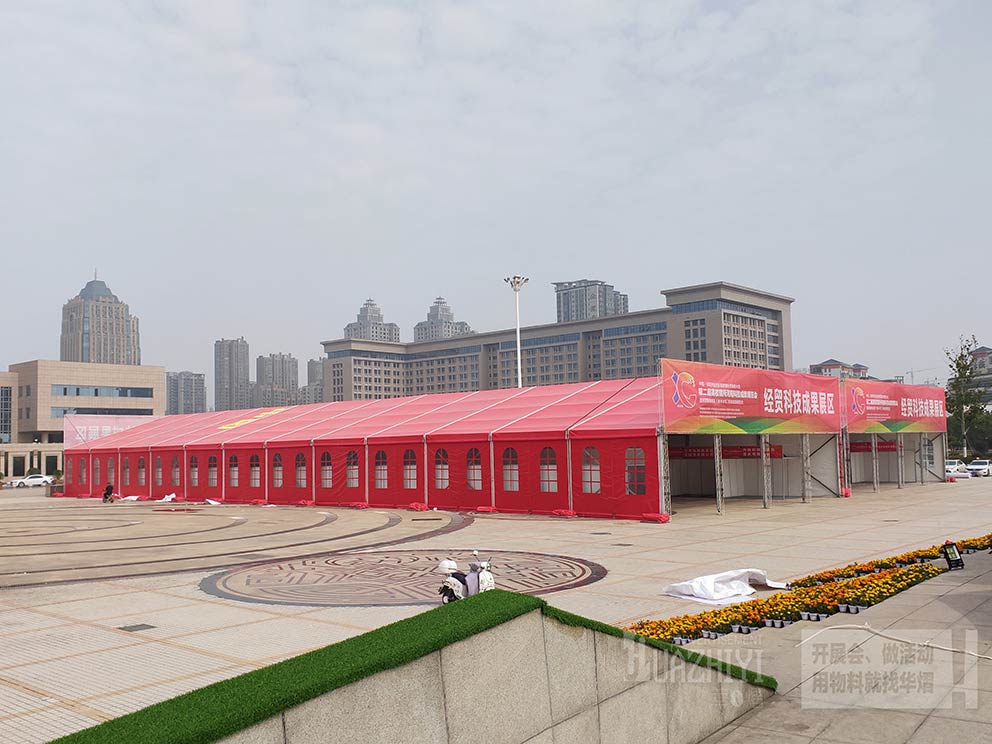 展銷會(huì)篷房租賃廠家助力科技博覽會(huì)