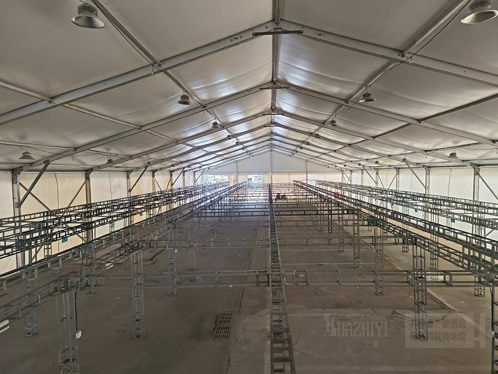 華熠公司出租搭建活動(dòng)篷房桁架