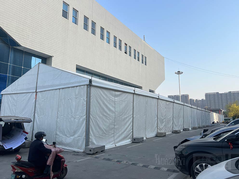 中原國際博覽中心華熠白色篷房租賃