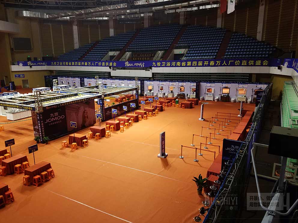 鄭州華熠物料租賃公司出租一米線助力臨時(shí)特賣活動(dòng)