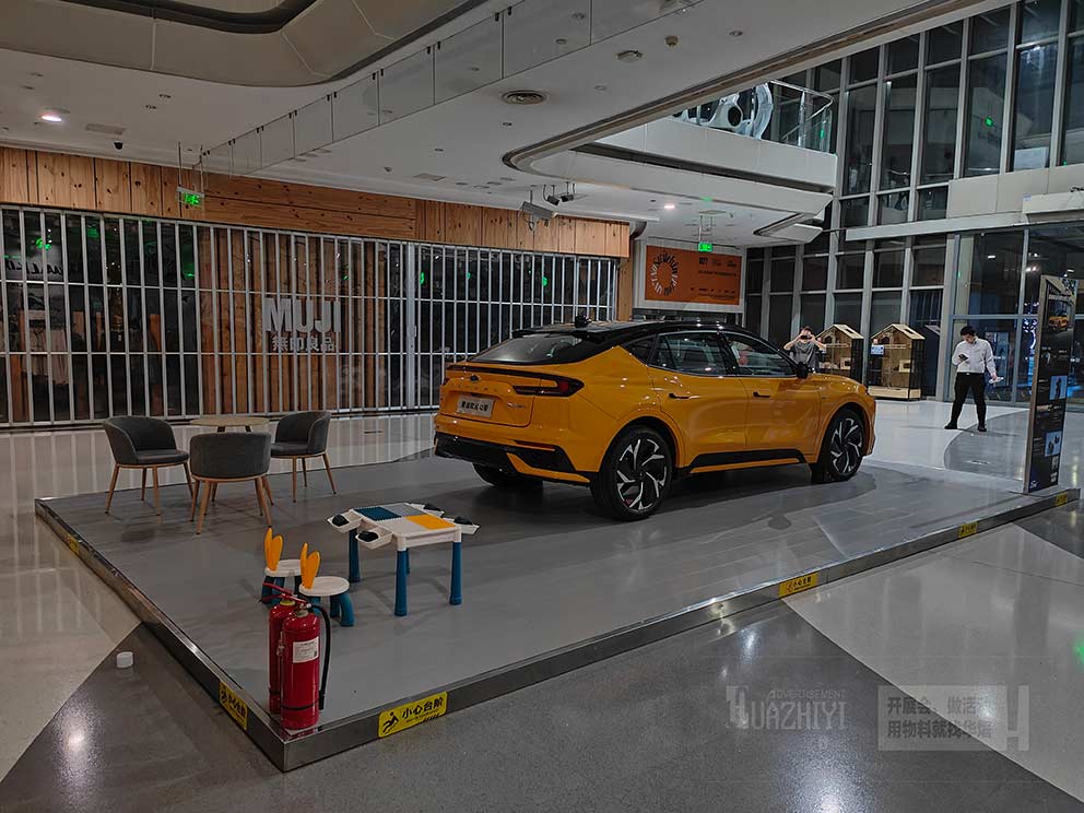 鄭州地臺租賃布置商場臨時車展地臺