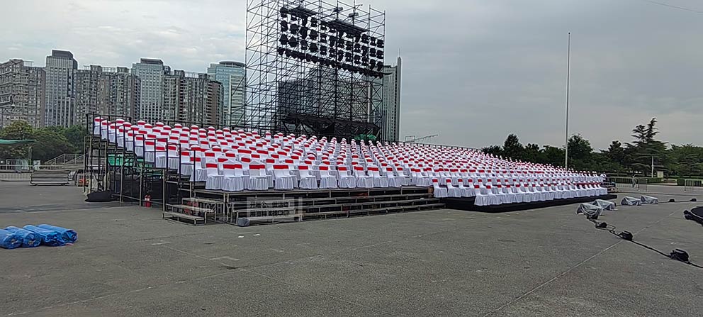 鄭州看臺租賃搭建施工周期是多長時間