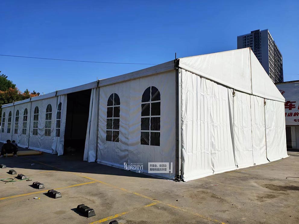 鄭州車(chē)展篷房出租公司助力吉利幾何車(chē)展