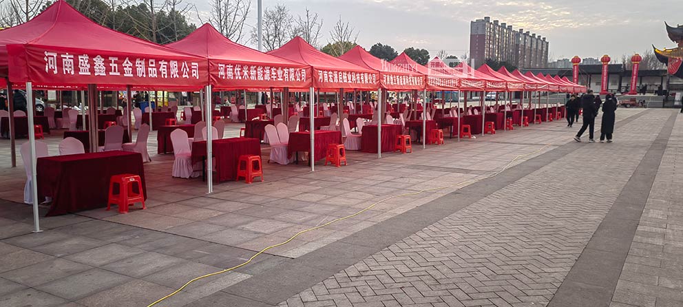 折疊帳篷租賃用在招聘會可以嗎？