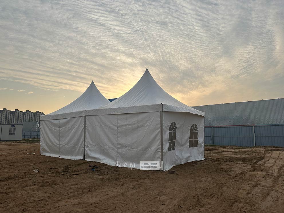 鋁合金四角尖頂篷房租賃3*3 5*5規(guī)格齊全