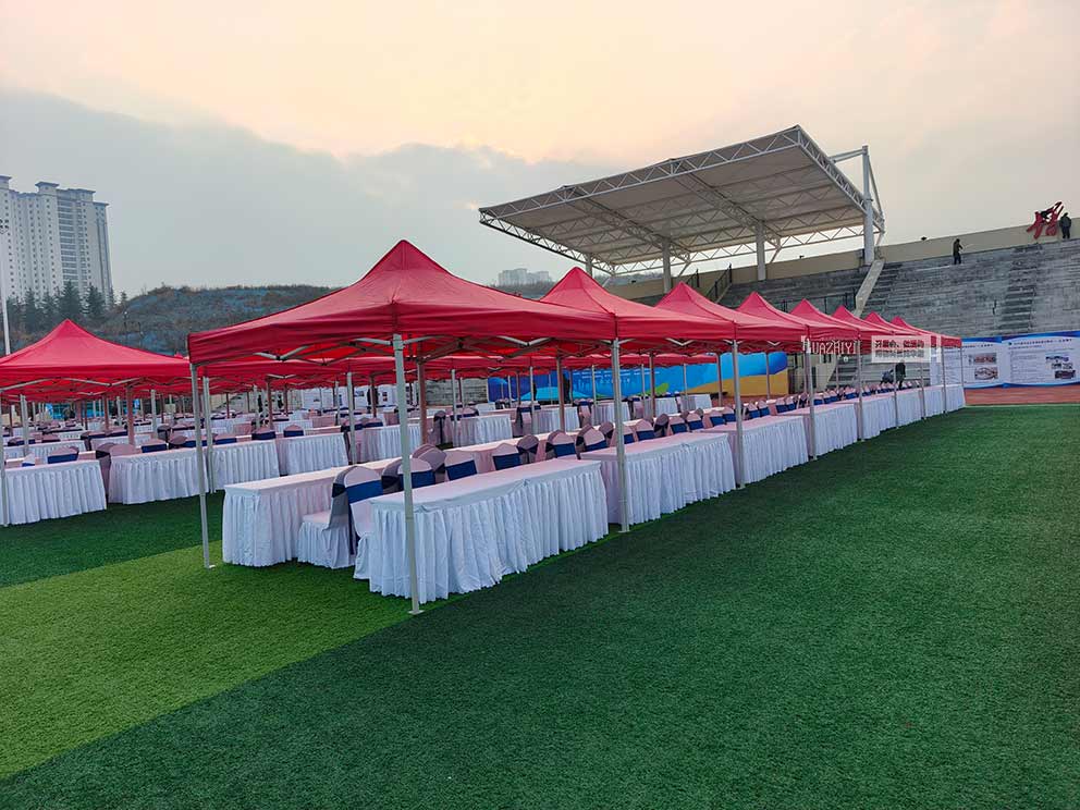 折疊帳篷租賃用在招聘會(huì)可以嗎？