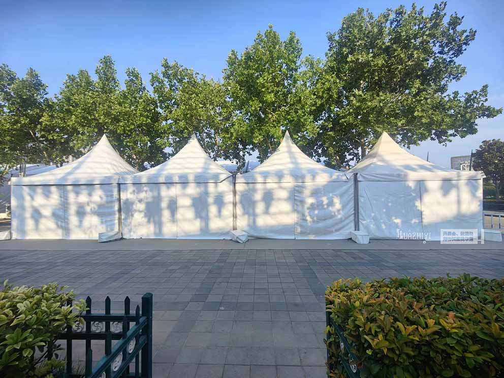 美食節(jié)篷房出租搭建周期要多久？