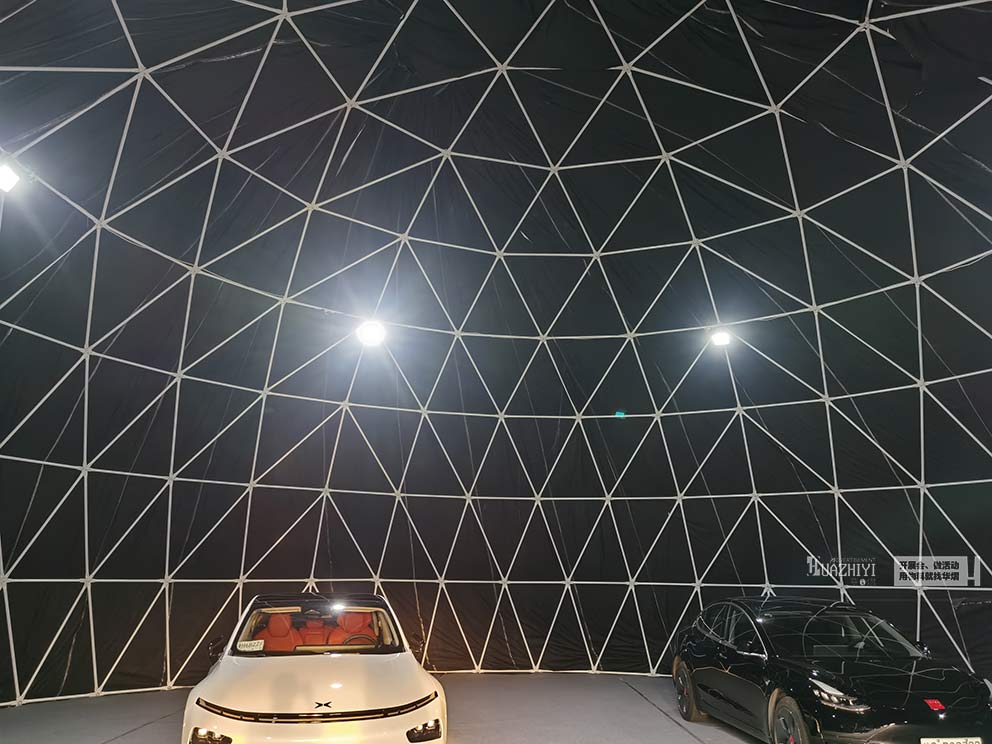 球形篷房出租是一種獨特的篷房結構