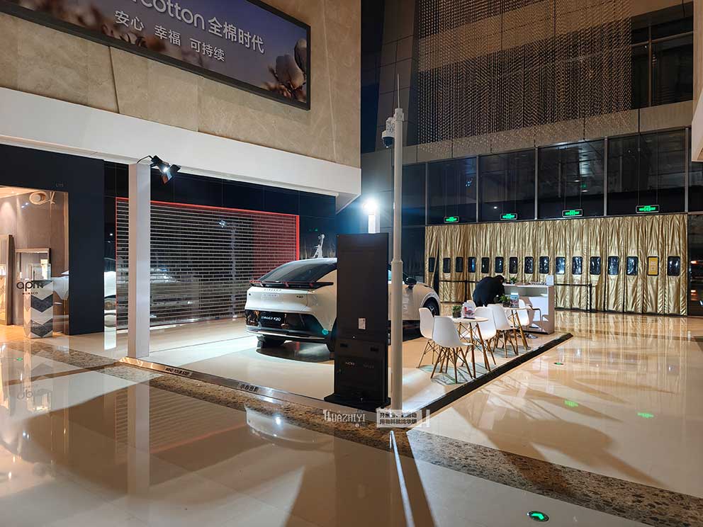 華熠地臺出租助力萬象城領(lǐng)克展位