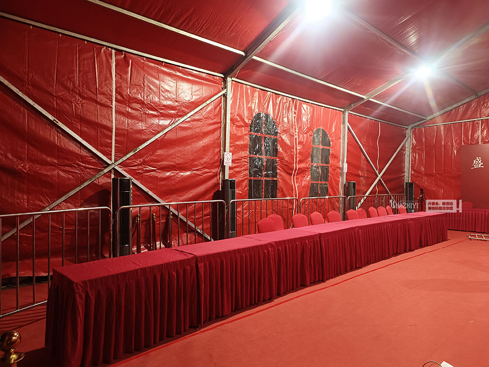 美食節(jié)篷房出租搭建周期要多久？