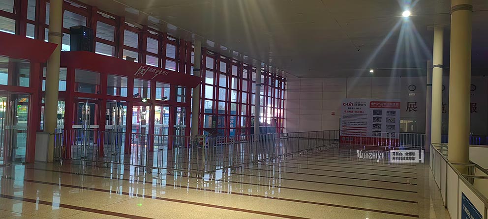 華熠鐵馬護欄租賃公司助力布置活動安檢通道