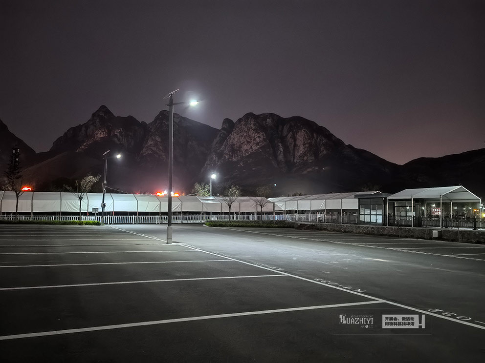 少林寺安檢通道篷房由華熠篷房出租進(jìn)行搭建